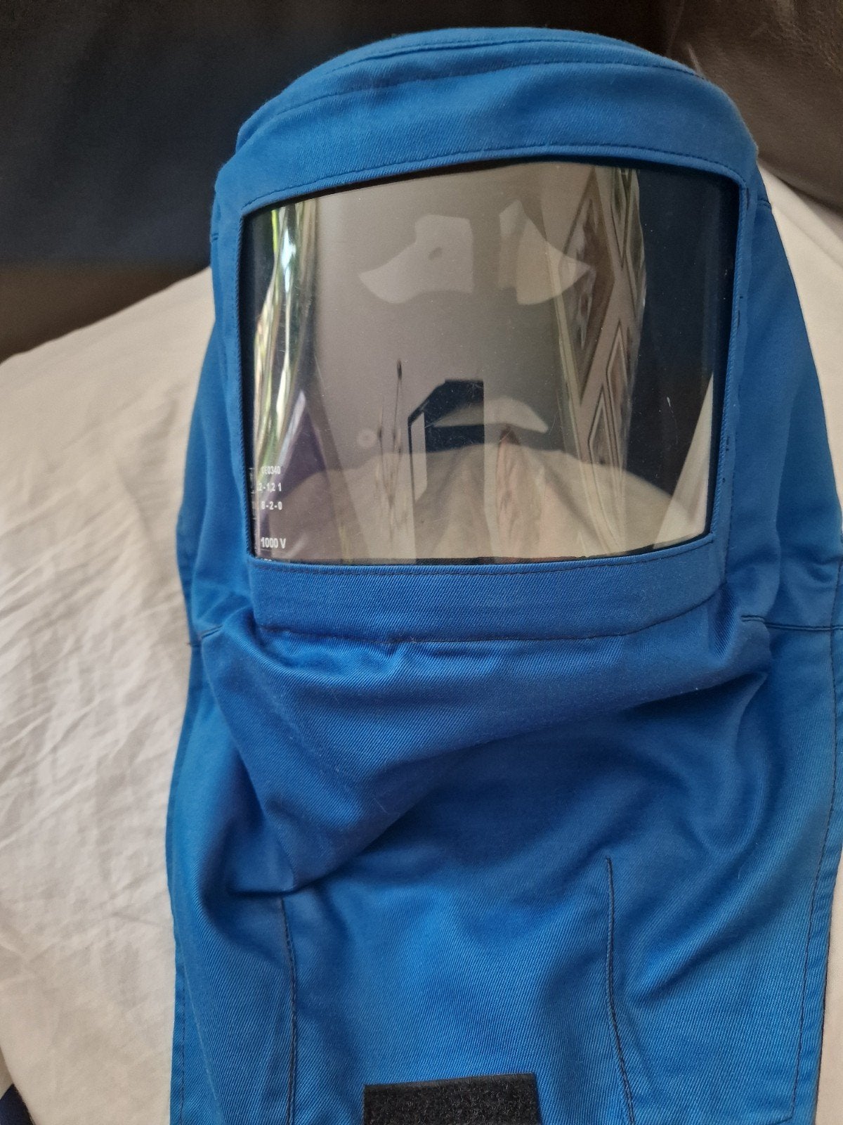 veiligheids helm / pet met kap, Ophalen of Verzenden, Zo goed als nieuw