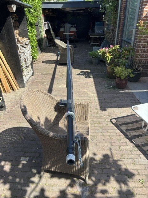Wilke Finn mast, Watersport en Boten, Open zeilboten, Overige typen, Ophalen, Gebruikt, Composiet