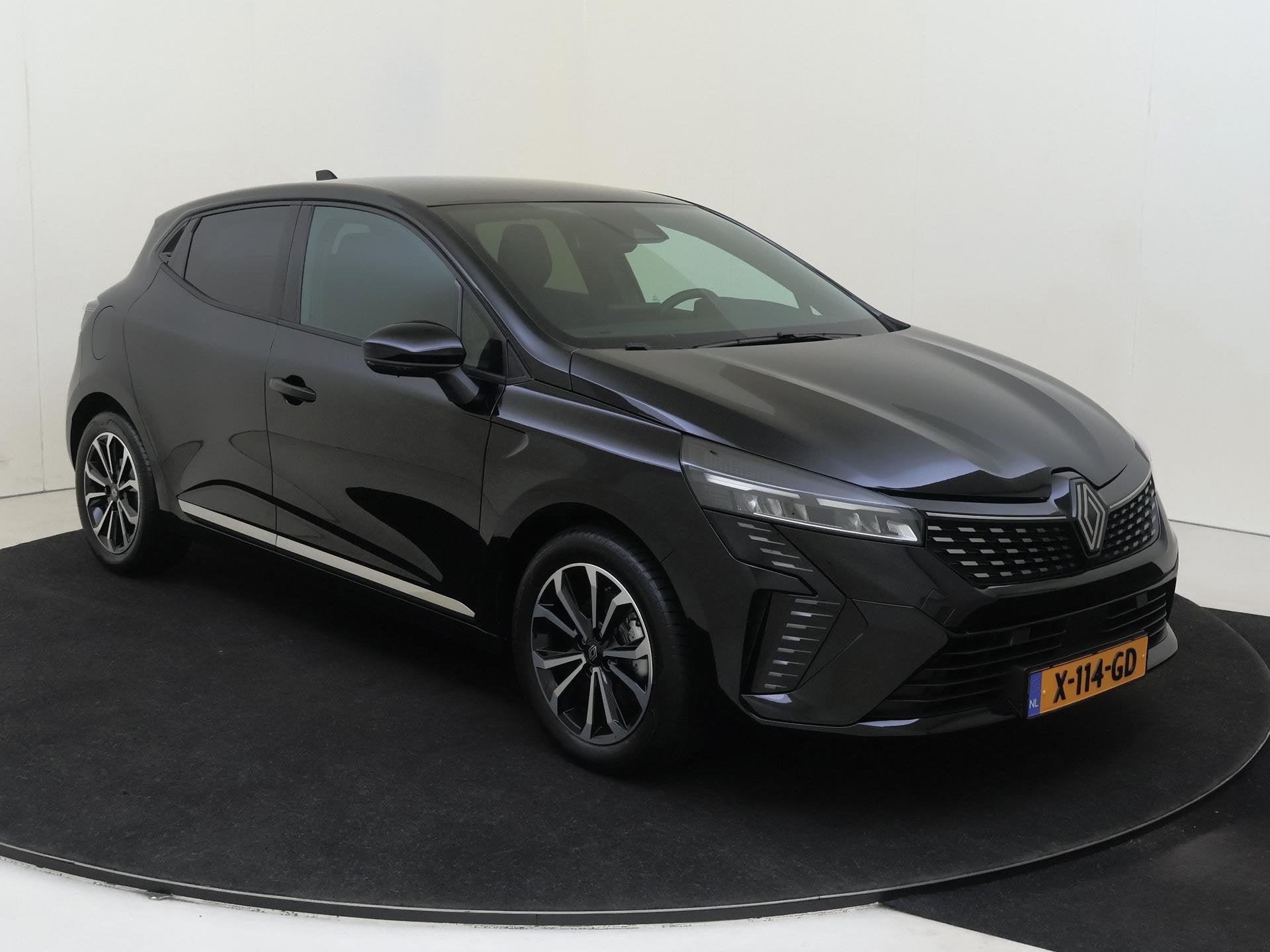 Renault Clio 1.6 E-Tech Full Hybrid 145 techno | Automaat |, Gebruikt, Euro 6, Leder en Stof, Origineel Nederlands