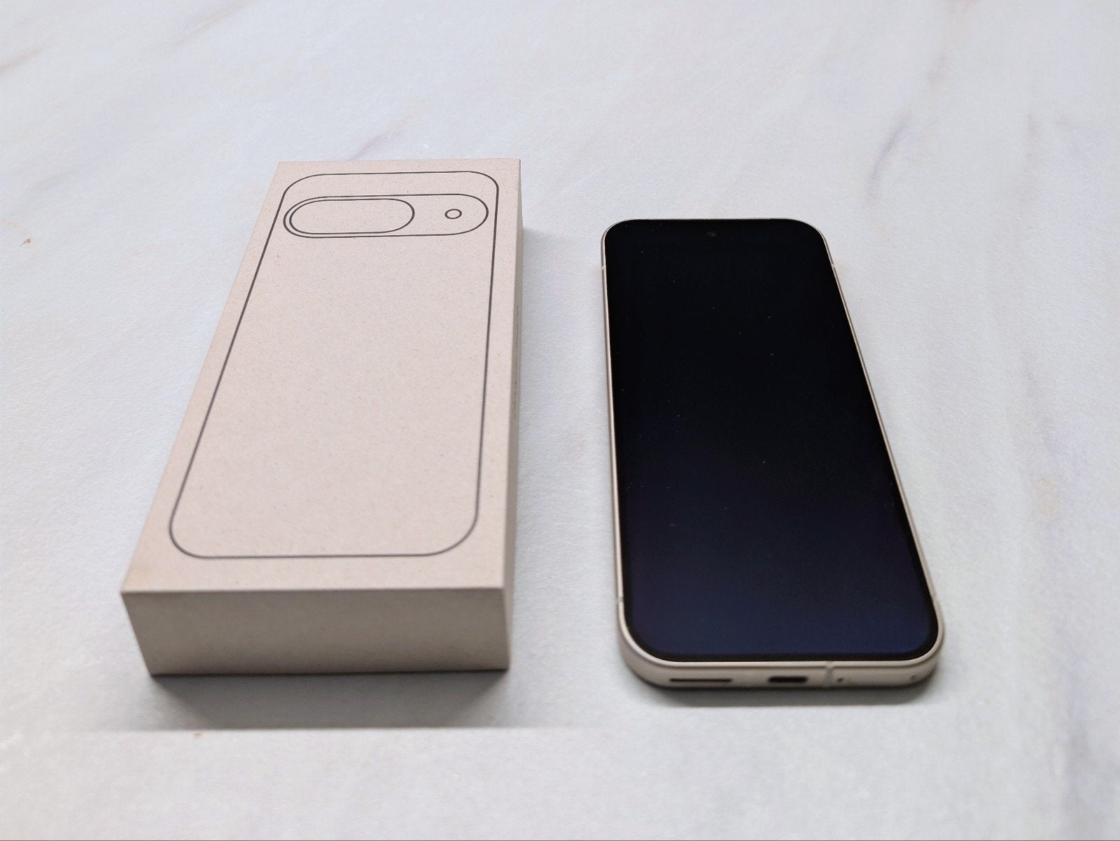 Google Pixel 9 128GB beige/wit – ZGAN – Garantie – 92% accu, Overige modellen, Ophalen of Verzenden, Zo goed als nieuw, Zonder simlock