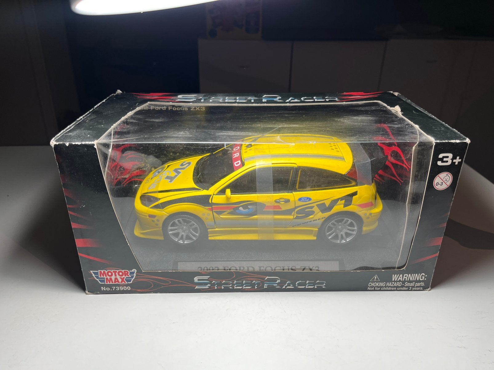 Motor Max - 2002 Ford Focus ZX3 - Schaal 1:18, Verzenden, Nieuw, Auto, Motormax