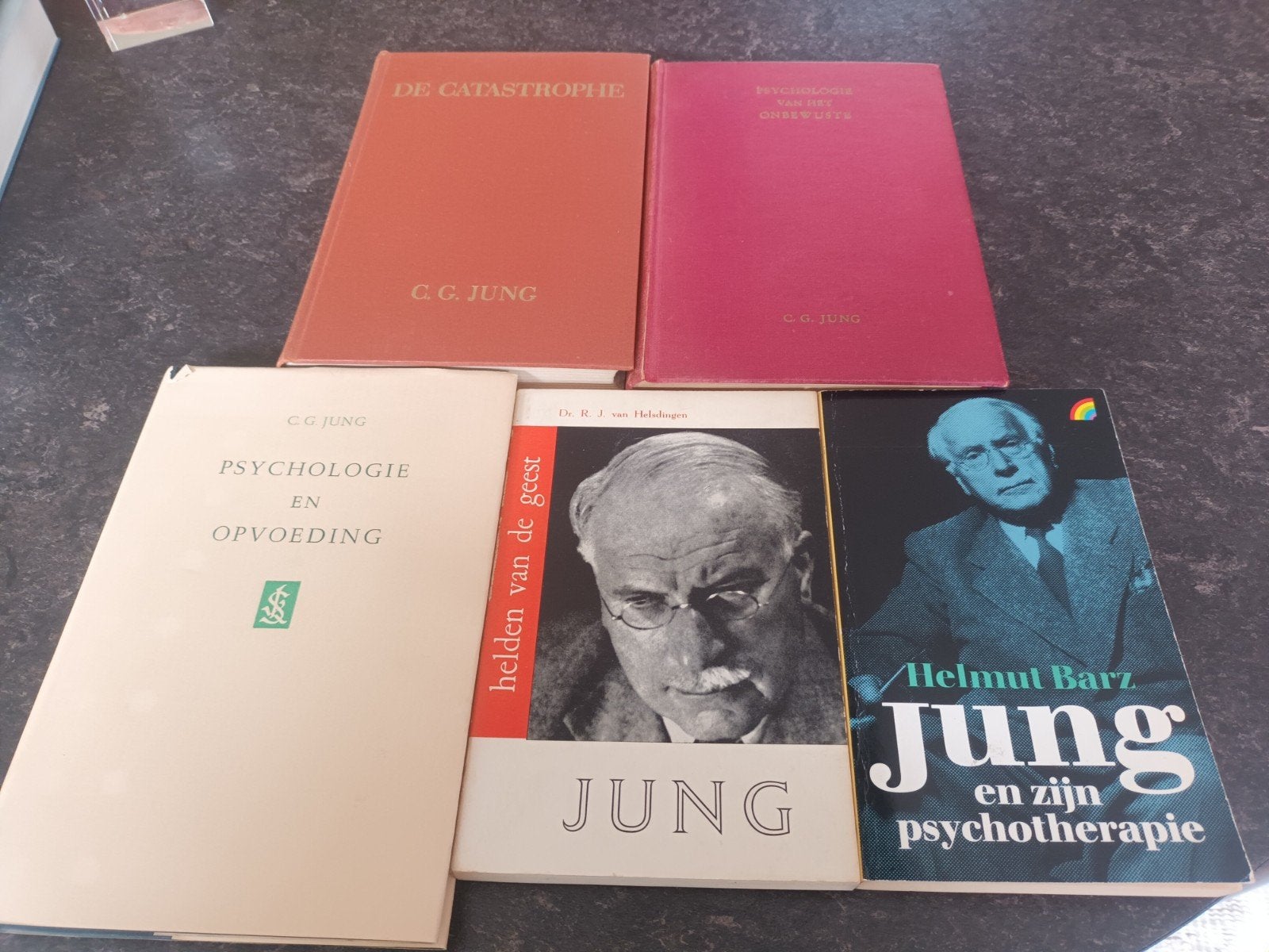 5 x C.G.Jung ( Barz, van Helsdingen), Ophalen of Verzenden, Gelezen, C.G.Jung