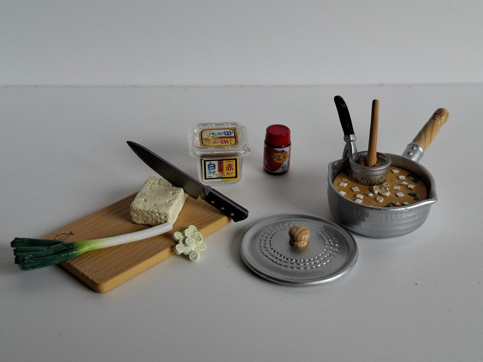 Re-ment Is dinner ready - #1 Miso soup 2005, Ophalen of Verzenden, Gebruikt
