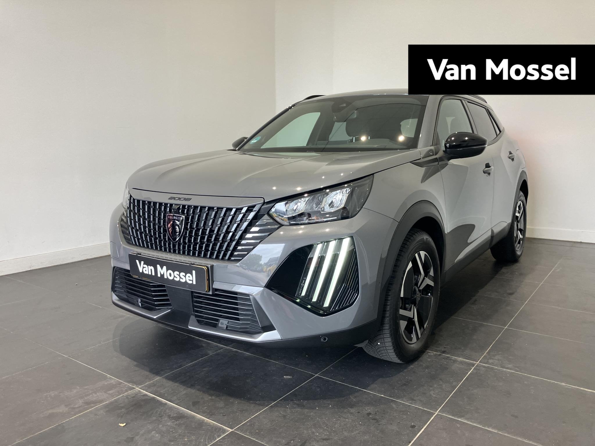 Peugeot 2008 1.2 Allure 100 | Navigatie | 360° Camera | Cli, Auto diversen, Handgeschakeld, SUV of Terreinwagen, Zilver of Grijs