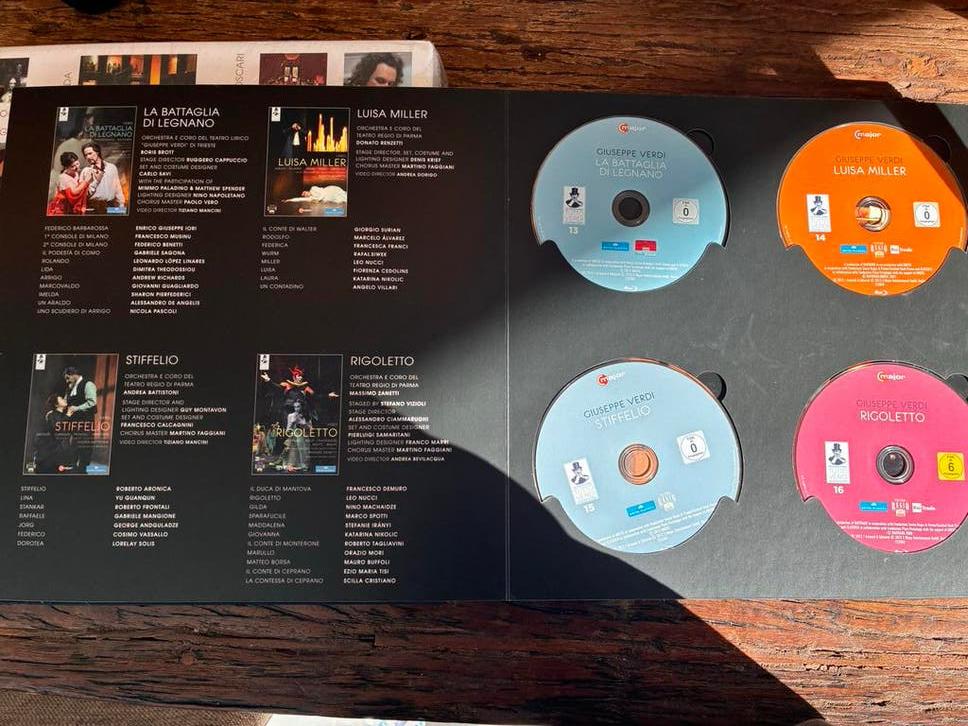 Tutto Verdi: The Complete Operas - Blu-ray Boxset, Ophalen, Nieuw in verpakking, Muziek en Concerten, Boxset