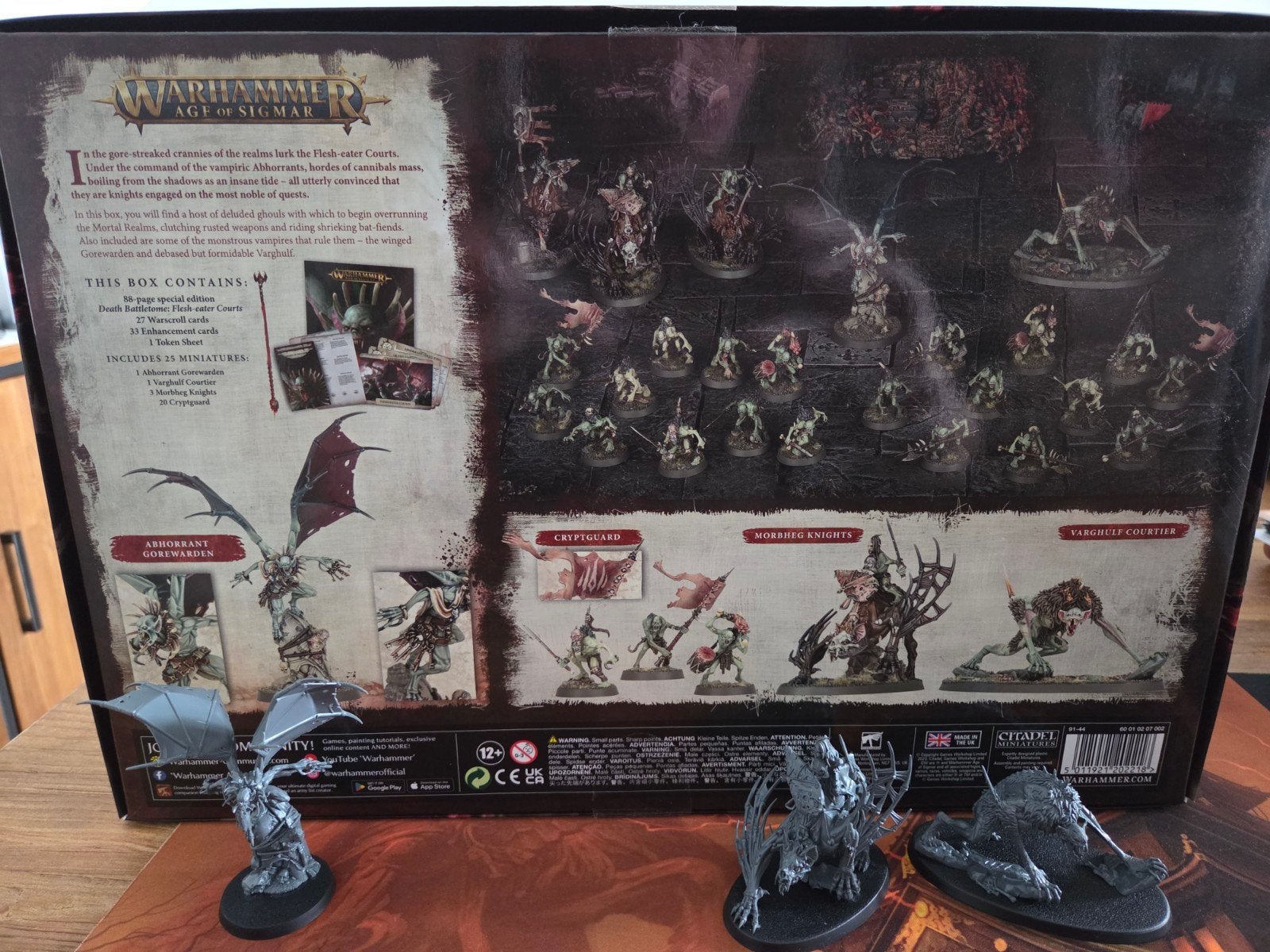 Flesh Eater Courts Army Box, Ophalen of Verzenden, Zo goed als nieuw, Warhammer, Figuurtje(s)