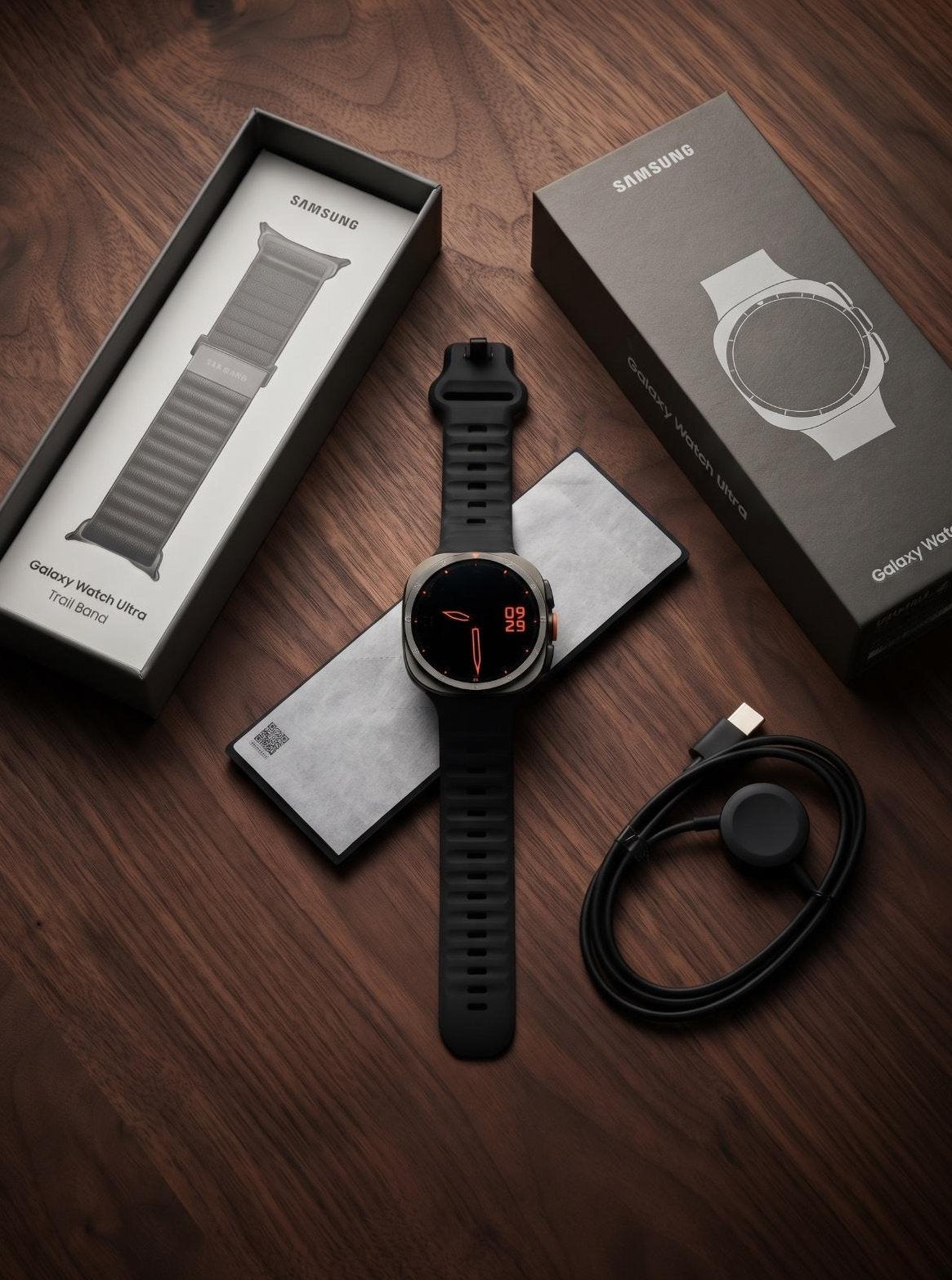 Samsung Galaxy Watch Ultra 2 Titanium Gray, Afstand, Zo goed als nieuw, Waterdicht, Android