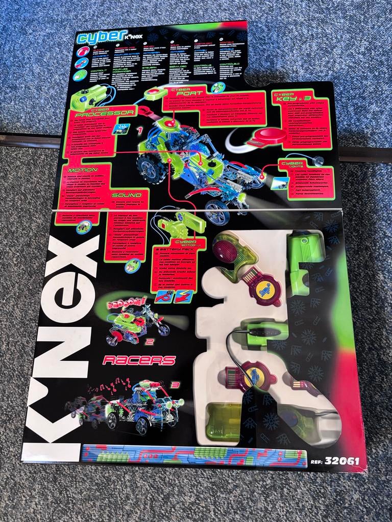 K'nex Cyber Racers & Solar Power Bouwpakketten, Ophalen, Gebruikt, Bouwen