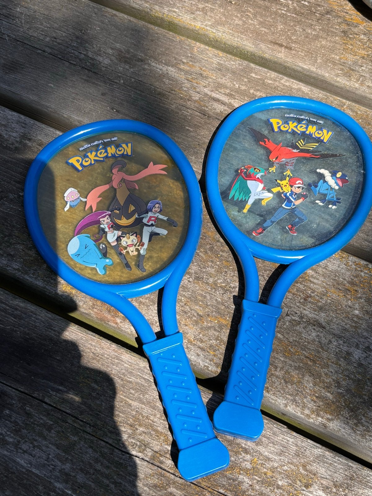 Pokémon tennisrackets - Set van 2, Ophalen, Gebruikt, Jongen of Meisje