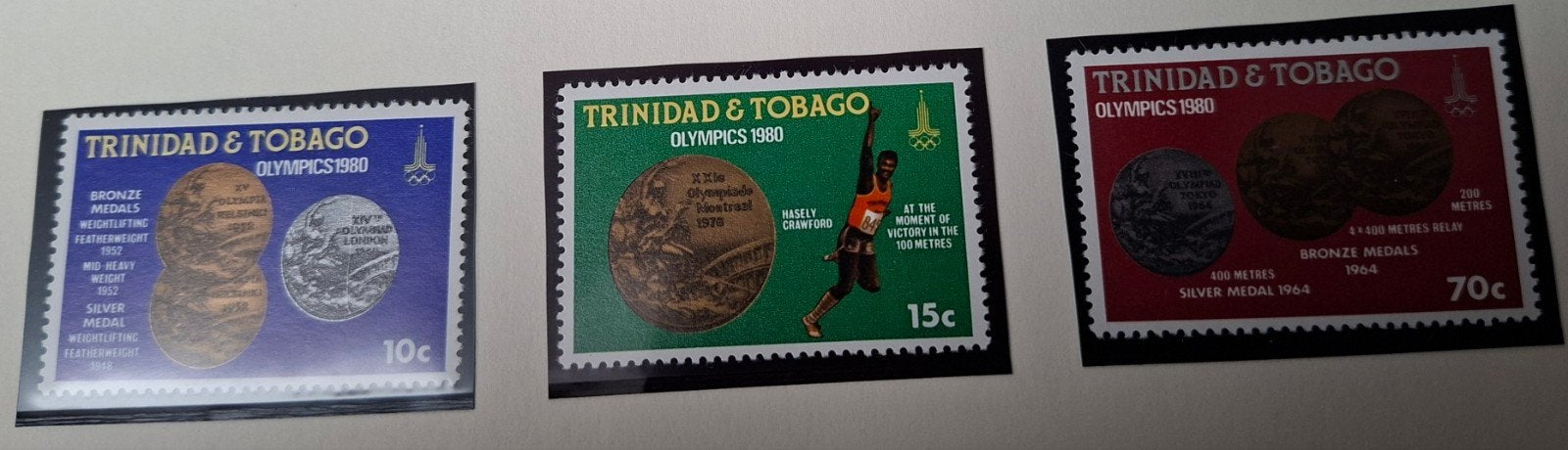 Trinidad en Tobago,  Olympische Spelen Moskou 1980, Ophalen of Verzenden, Sport