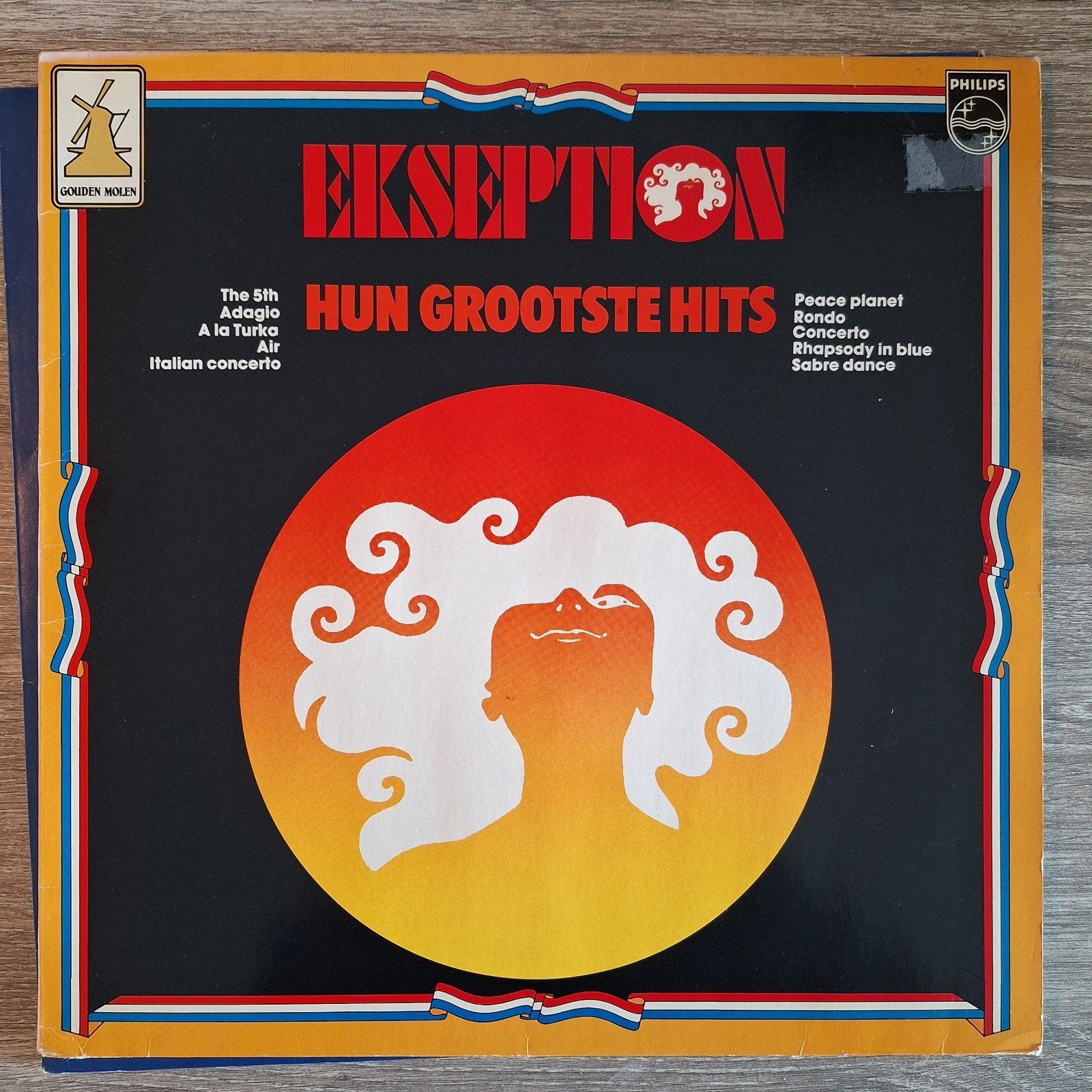 Ekseption - Hun Grootste Hits LP (Golden Molen), Cd's en Dvd's, LP, Gebruikt, Ophalen of Verzenden, Complilatie