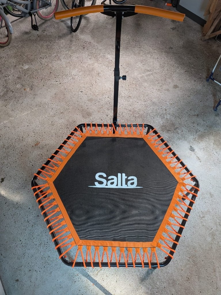 Salta Fitness jumping trampoline 128cm z.g.a.n., Ophalen, Overige typen, Zo goed als nieuw, Metaal