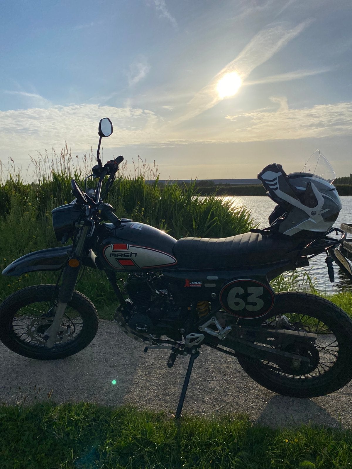 Mash 50 x ride, Fietsen en Brommers, Brommers | Crossbrommers, Zo goed als nieuw, Overige merken, Ophalen