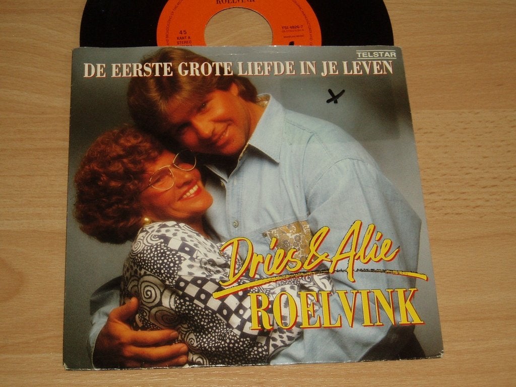 single Dries Roelvink De eerste grote liefde in je leve, Verzenden, Gebruikt, Nederlandstalig