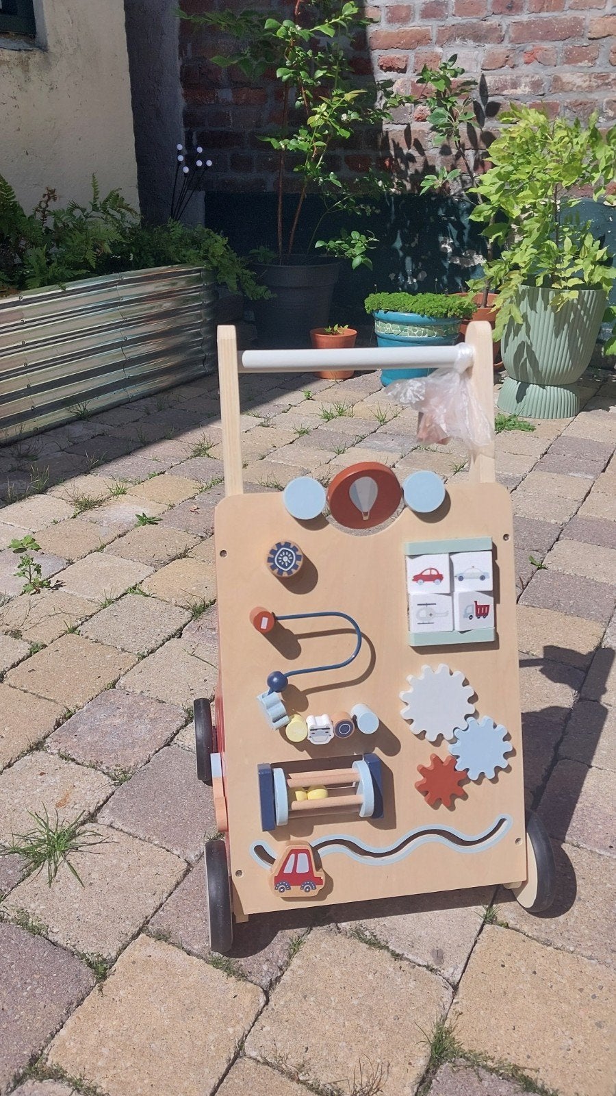 Loopwagentje Petit Amélie, Ophalen, Zo goed als nieuw, Overige typen, Met wieltjes