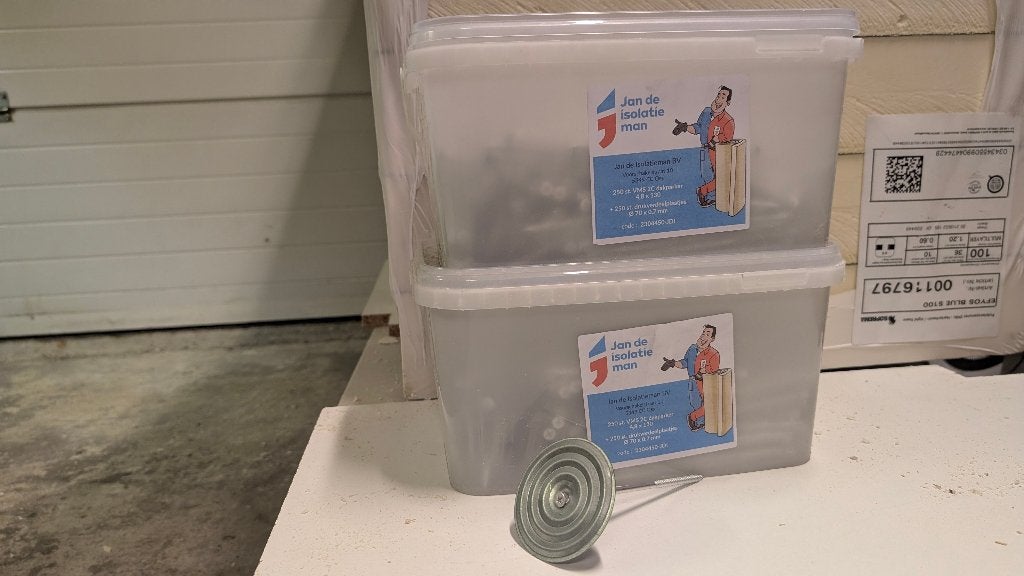 PIR plaat schroeven met drukverdelers - 450 st., Ophalen, Nieuw, Overige materialen, 100 mm of meer
