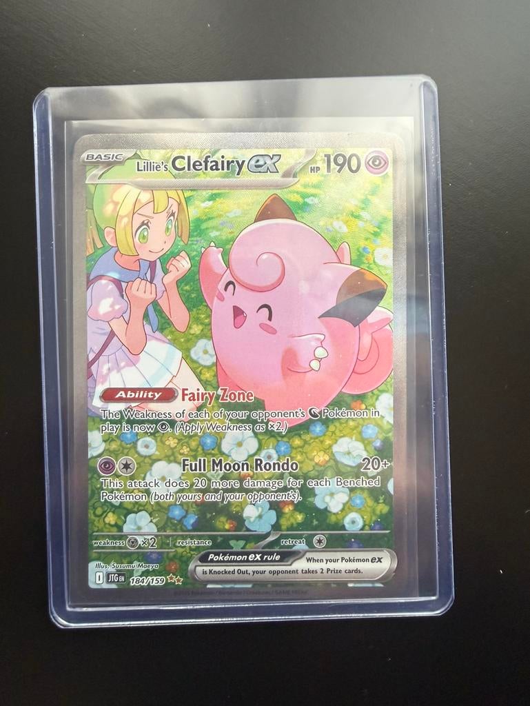 Lillie’s Clefairy 184/159, Ophalen of Verzenden, Zo goed als nieuw