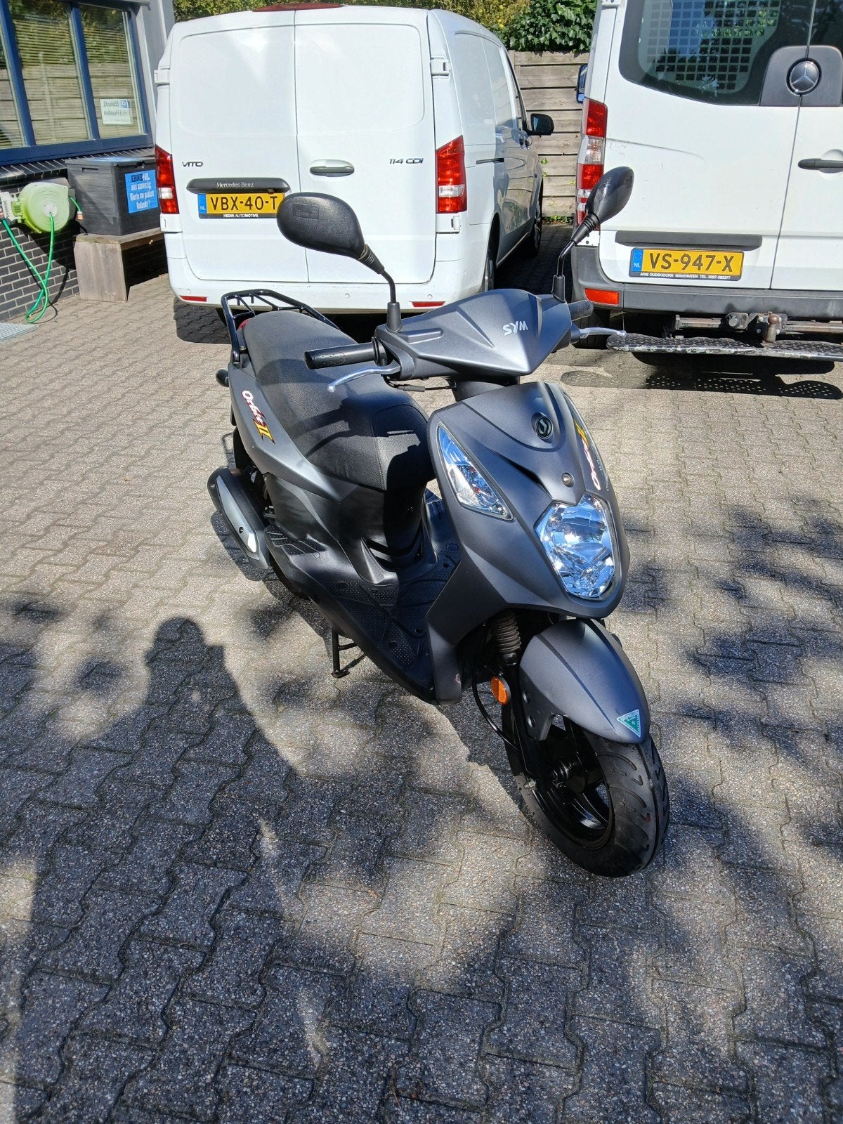 sym orbit 2, Fietsen en Brommers, Ophalen, Gebruikt, Maximaal 45 km/u, Benzine