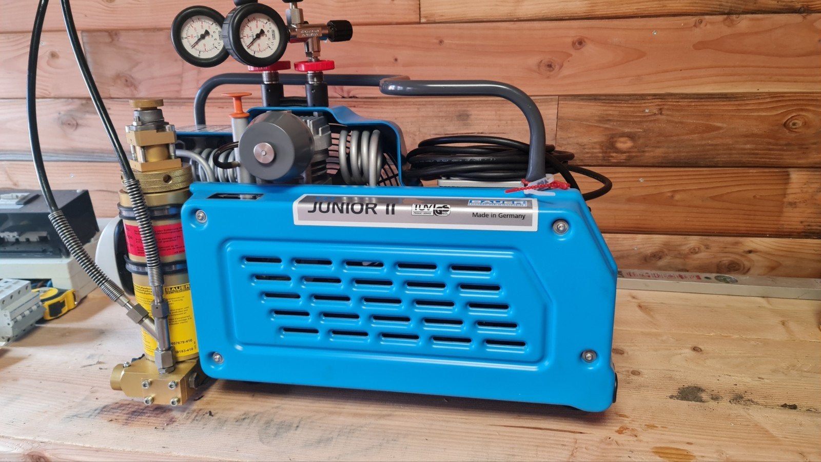 bauer junior 2 compressor 300 bar, Ophalen, Gebruikt, Overige typen
