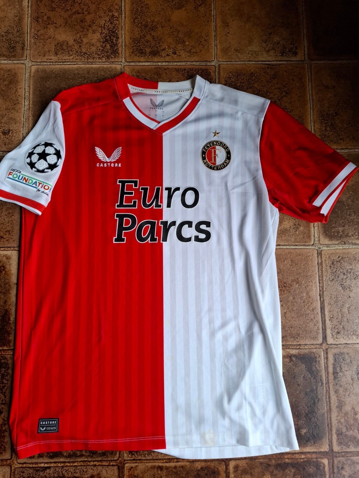 euro parcs shirt maat L, Ophalen of Verzenden, Zo goed als nieuw, Feyenoord, Shirt