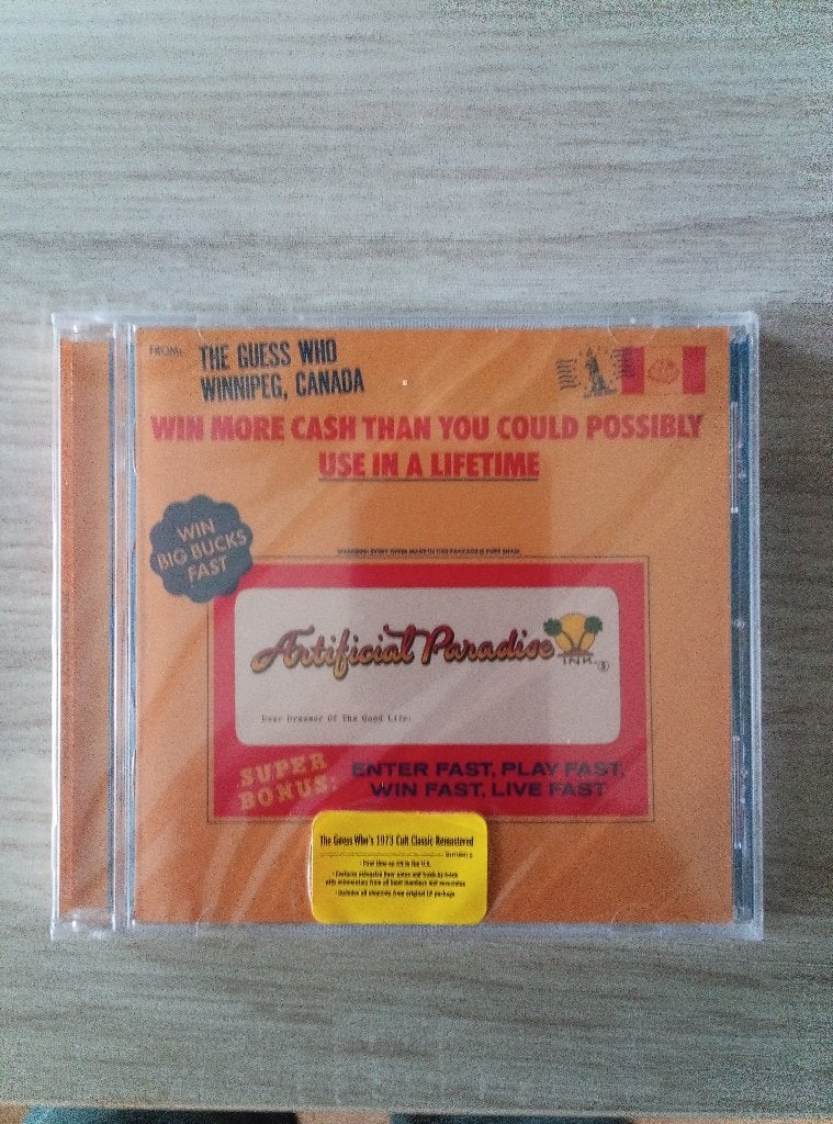 guess who-artificial paradise sealed, Import, Verzenden, Classic Rock, Nieuw in verpakking