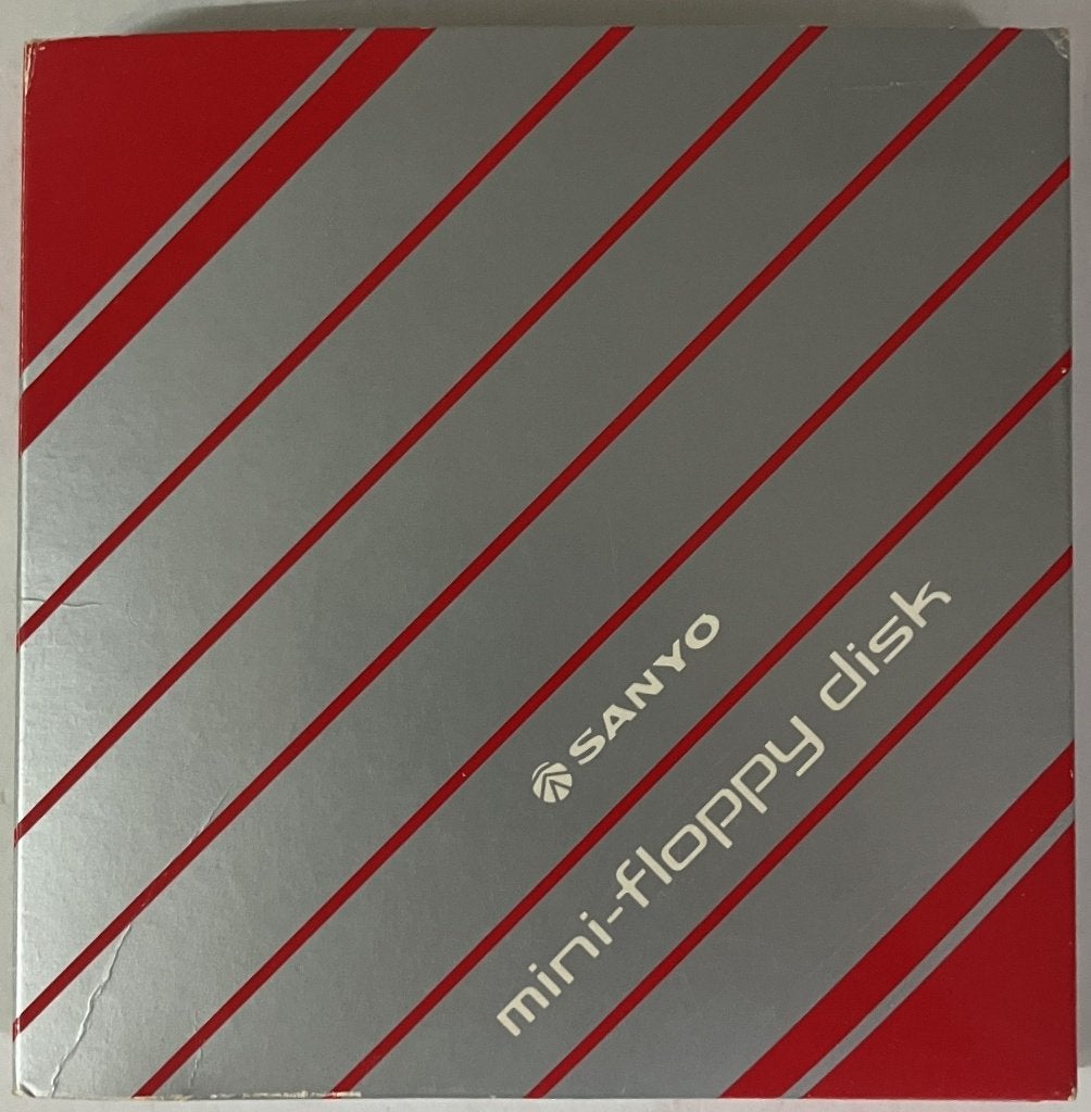Nostalgie : Sanyo floppy disk 5,25 inch {5871}, Computers en Software, Vintage Computers, Ophalen of Verzenden, Sanyo