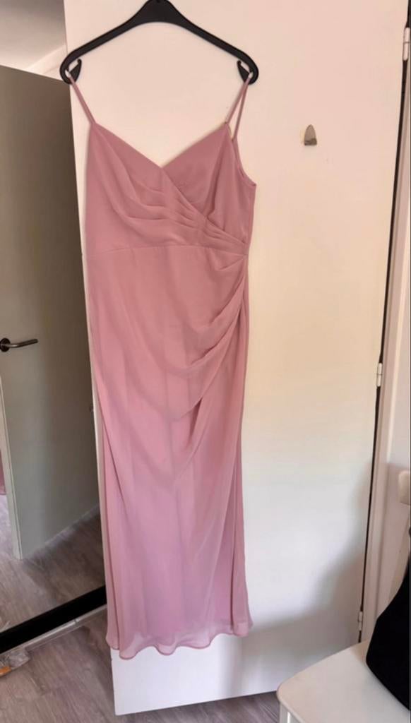 Roze gala jurk Infinite by WED2B, Maat 46/48 (XL) of groter, Ophalen of Verzenden, Roze, Gedragen