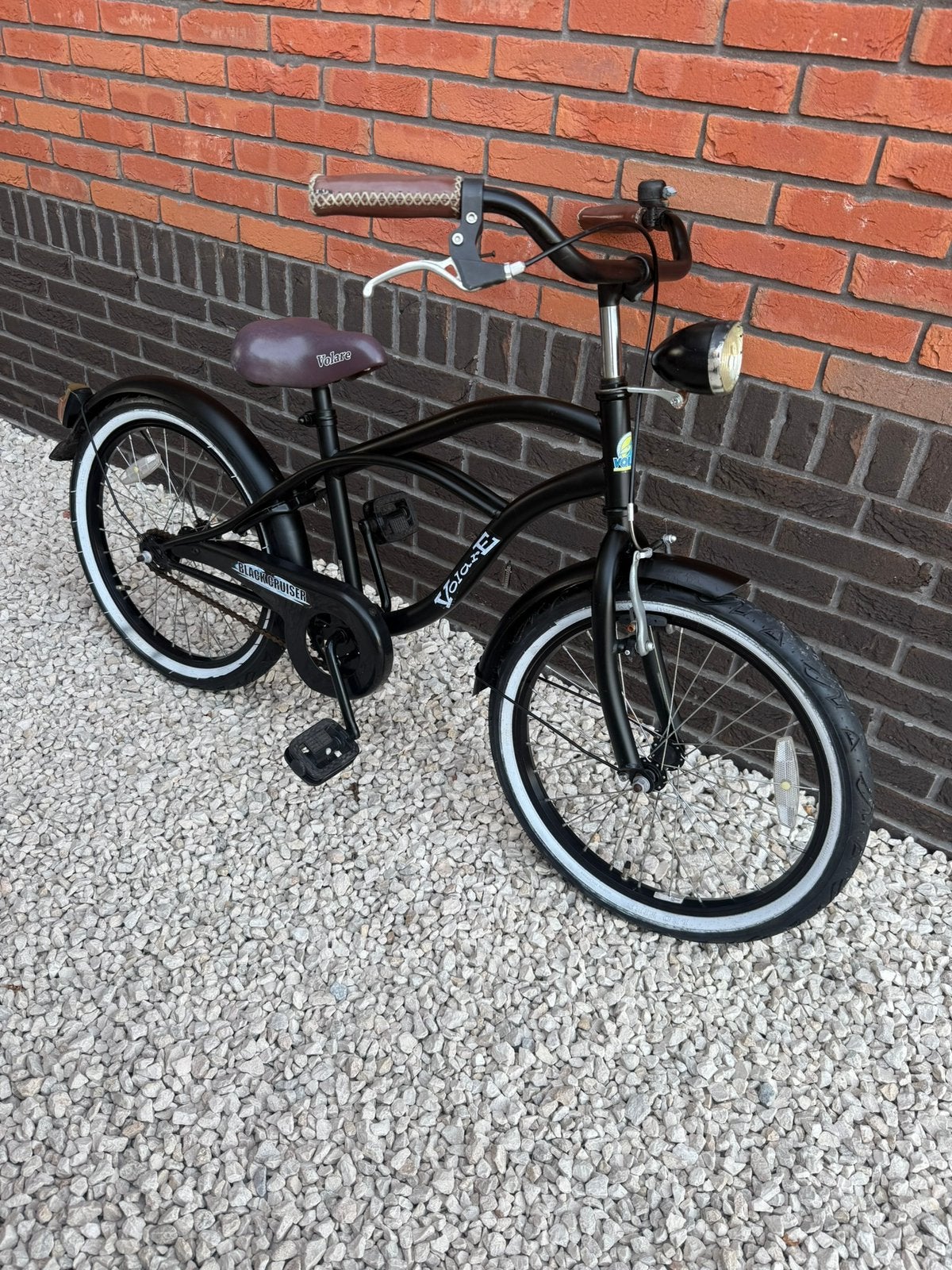 Mat zwarte volare 20” inch cruiser, Fietsen en Brommers, Ophalen of Verzenden, Zo goed als nieuw, 20 inch