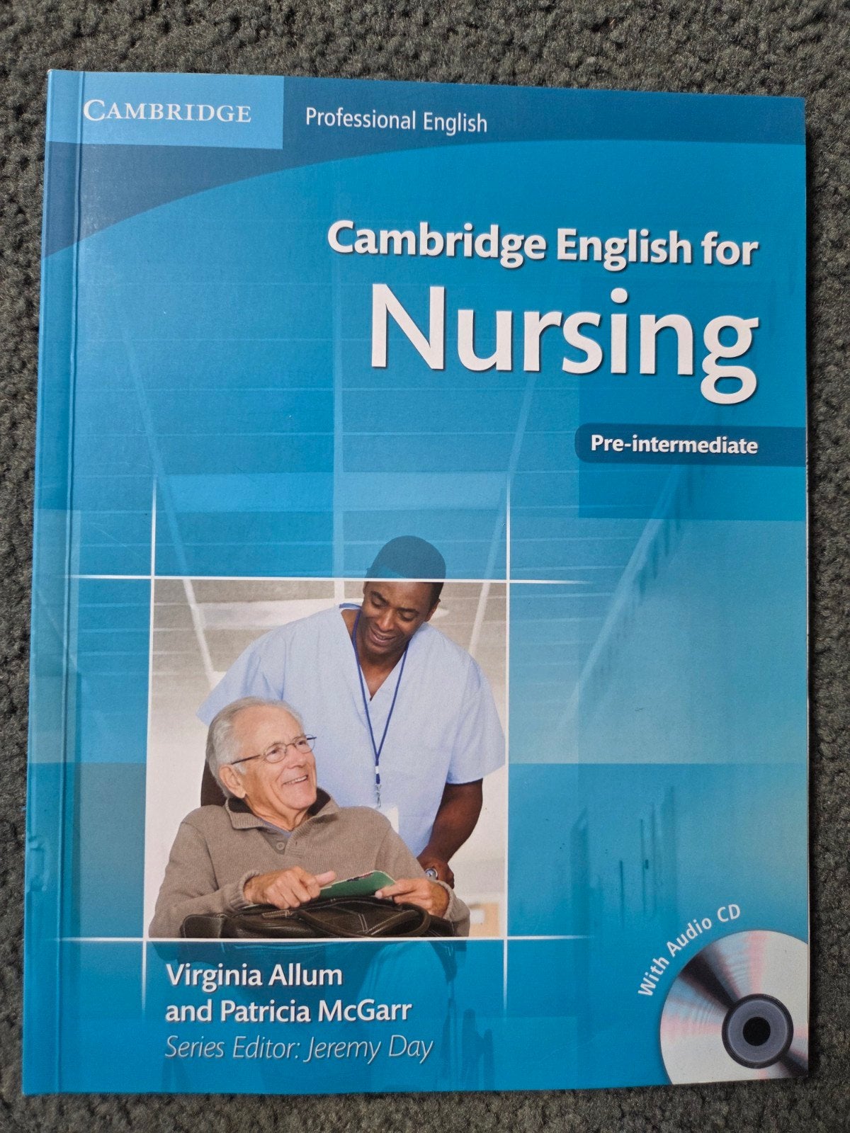 Cambridge English for Nursing - Pre-intermediate, Boeken, Ophalen of Verzenden, Zo goed als nieuw, MBO, Virginia Allum and Patricia McGarr