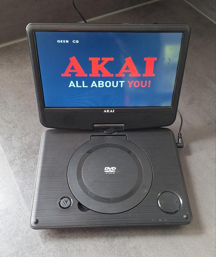 Akai ACT901 portable DVD speler, Ophalen of Verzenden, Overige merken