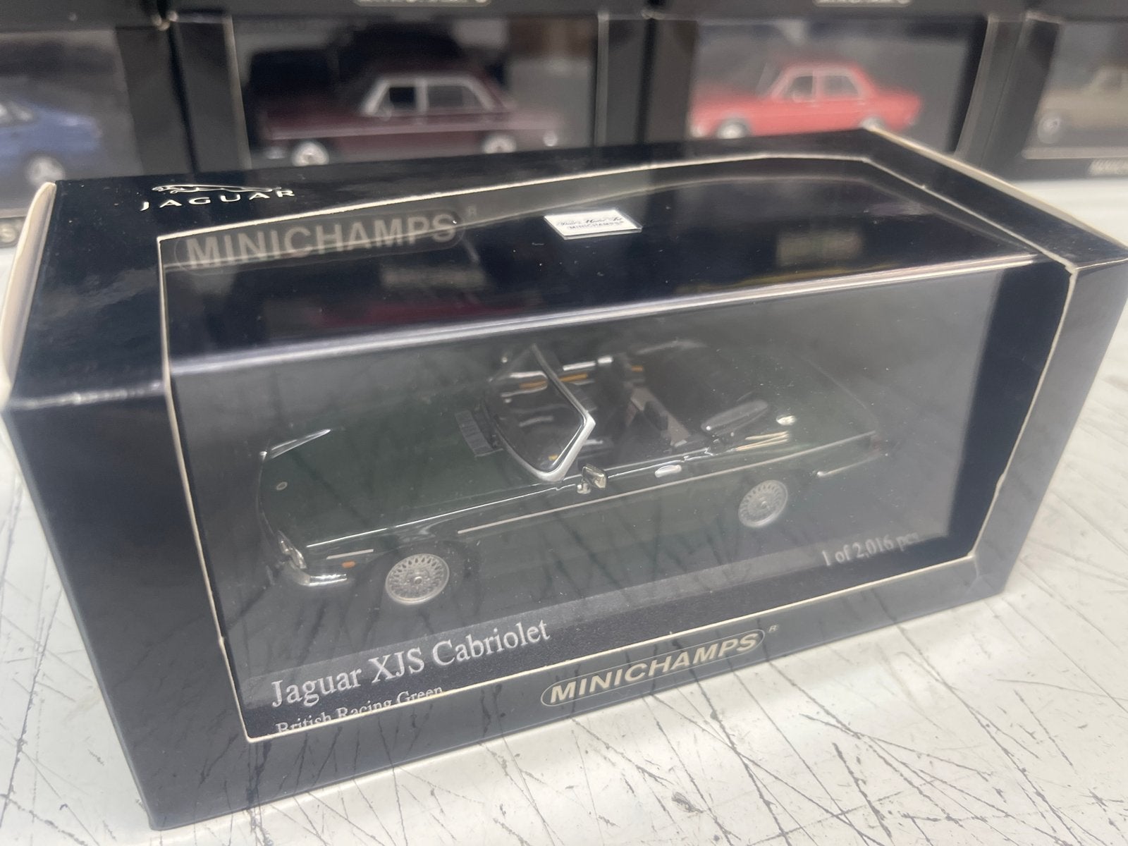Minichamps Jaguar XJS Cabriolet British Racing Green, Overige merken, Minichamps, Tschuiten@hotmail.com, Duitsland