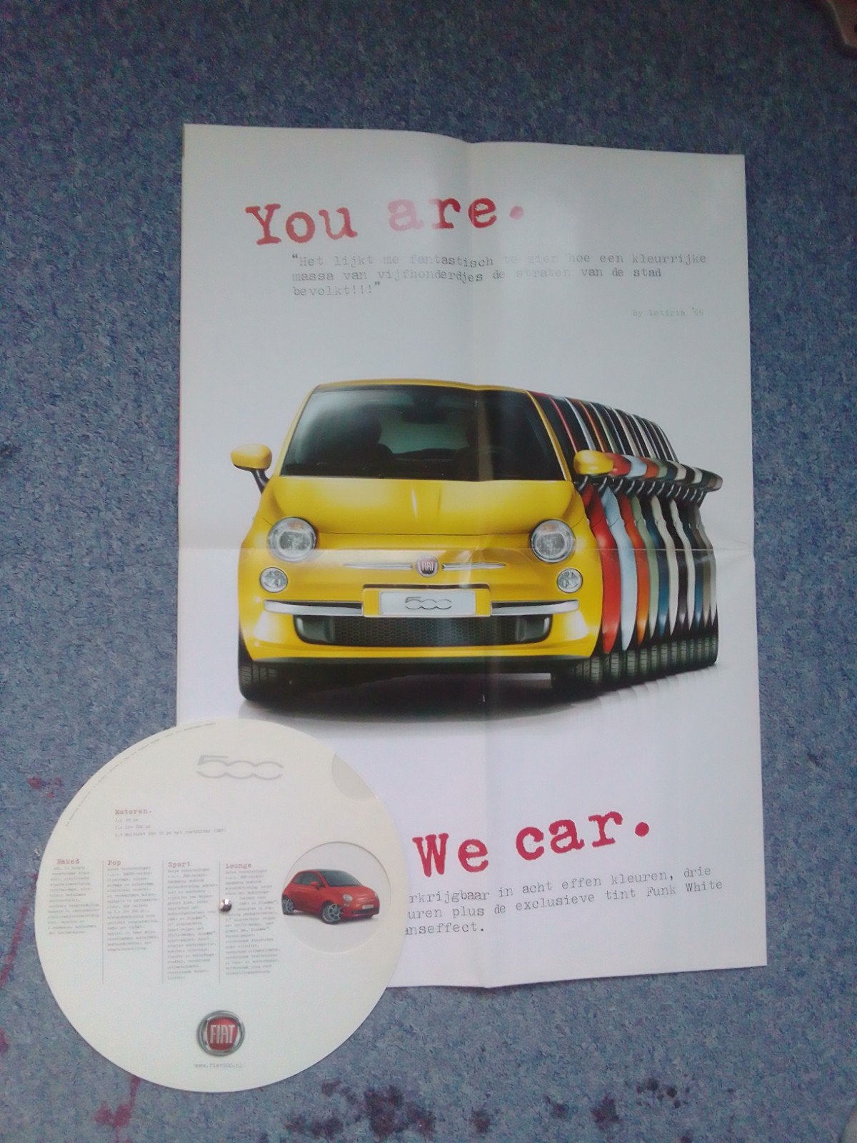 FIAT 500, Ophalen of Verzenden, Overige merken