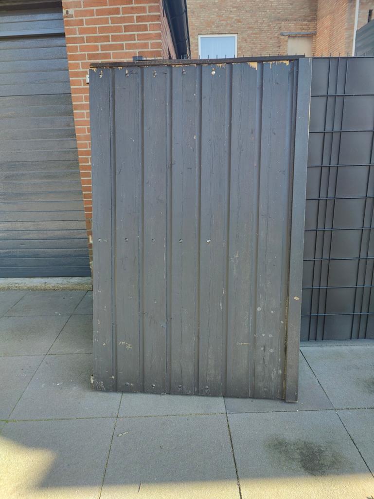 Houten tuindeur gratis, Ophalen, Minder dan 3 meter, Hout, 1 tot 2 meter