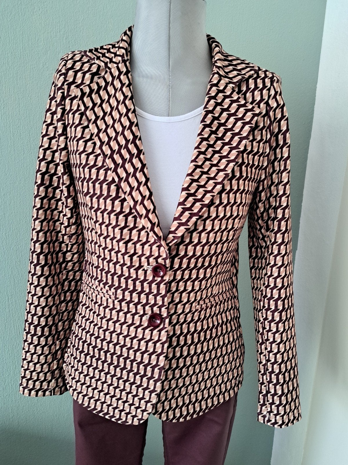 Zizo Blazer maat 38., Ophalen of Verzenden, Zo goed als nieuw, Maat 38/40 (M), Beige