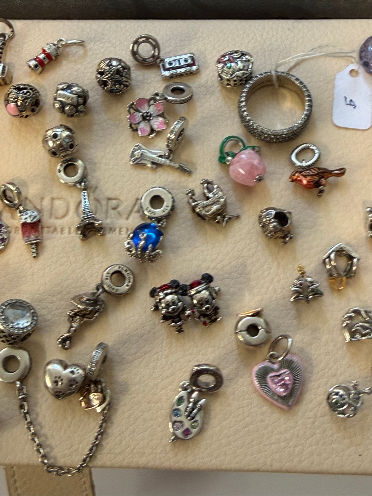 Diverse Pandora bedels te koop - Losse bedels, Gebruikt, Verzenden, Pandora, 4 bedels of meer