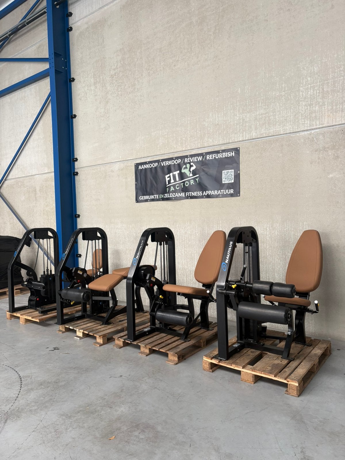 4x Nautilus Nitro Evo been machines