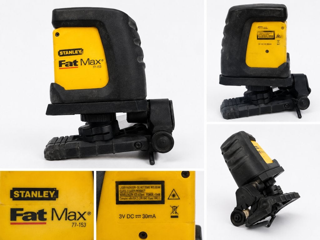 Stanley FatMax 77-153 Laser – Professionele Kruislaser, Gebruikt, Mvi, Mvi, Mvi