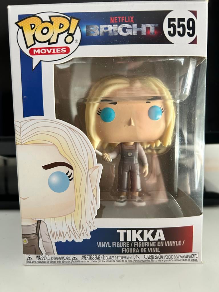 Funko Pop! Tikka Bright nr. 559 - Vaulted Netflix, Ophalen of Verzenden, Zo goed als nieuw