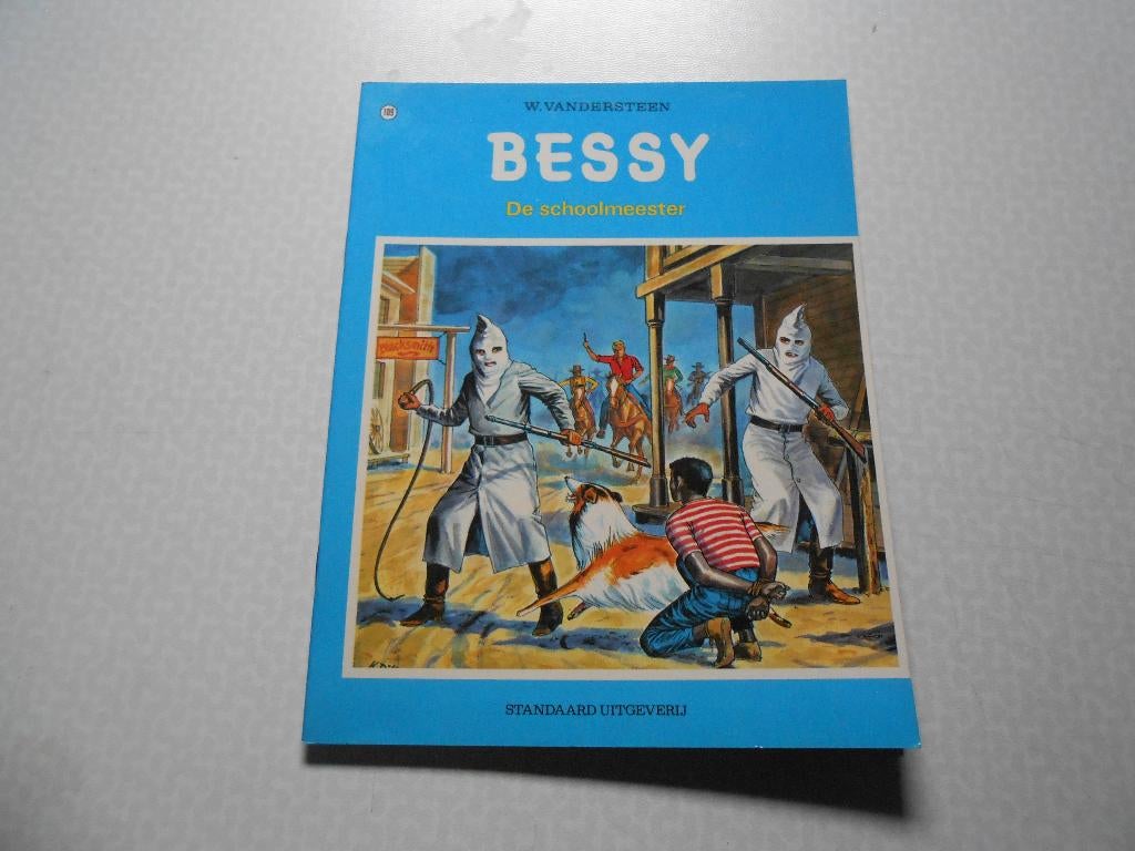 Bessy 109 De schoolmeester 1974 1 ste druk., Willy Vandersteen, Eén stripboek, Nieuw, Ophalen of Verzenden