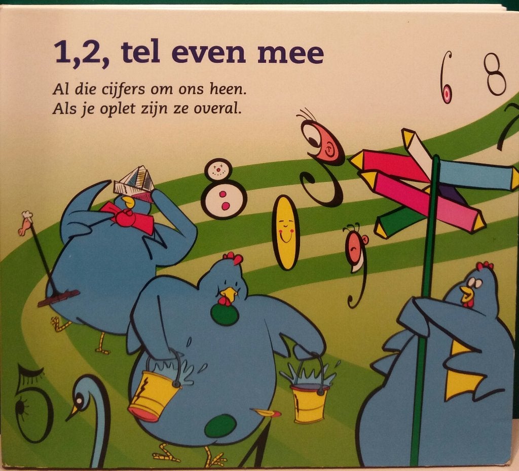De Kippets - 1, 2, tel even mee - Krasvrije CD
