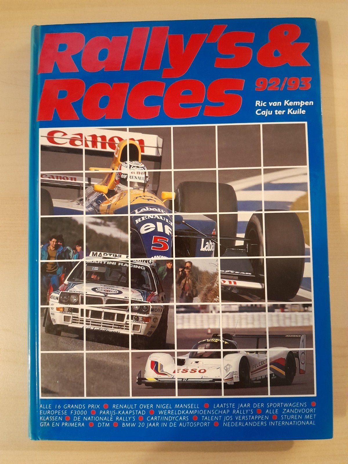 Vinrage - Rally's & Races - Autosport jaaroverzicht - 92-93, Ophalen of Verzenden, Zo goed als nieuw, Formule 1