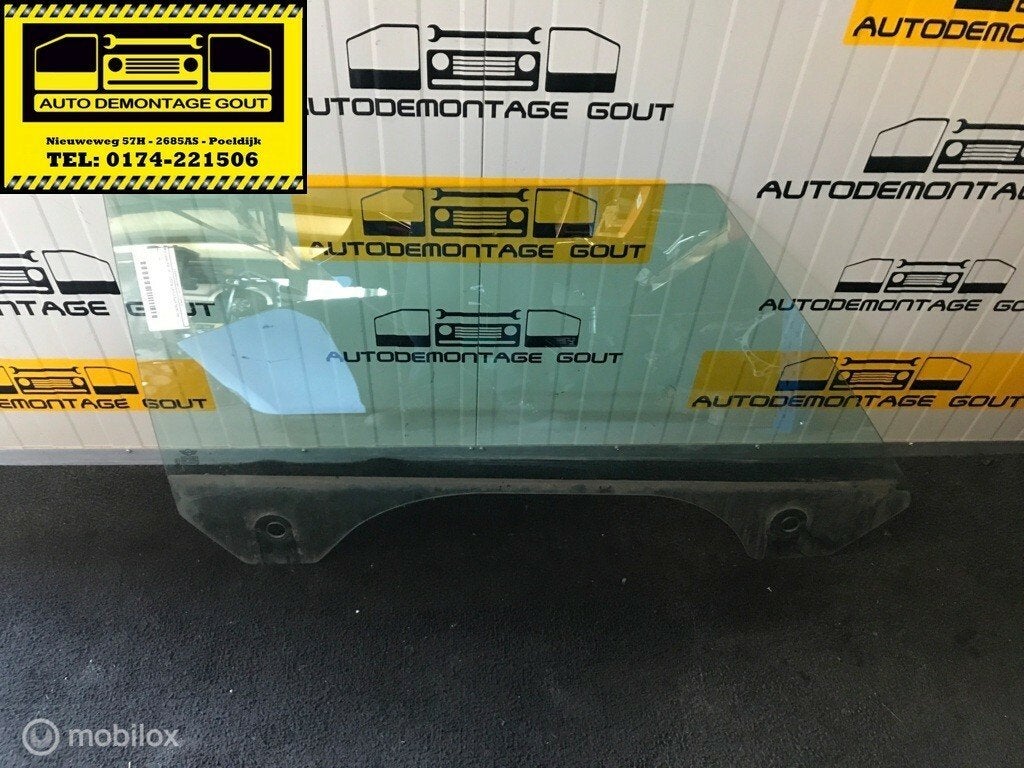 Mini Cooper R56 ('06-'14)Portierruit Ruit Raam Rechts Voor, Auto-onderdelen, Gebruikt, Mini, Ophalen of Verzenden
