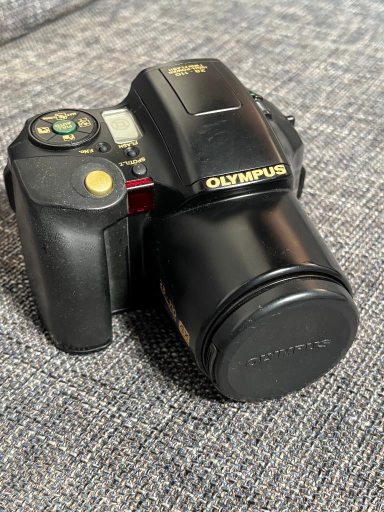 Olympus analoog iS 100S camera, Ophalen of Verzenden, Gebruikt, Compact, Olympus