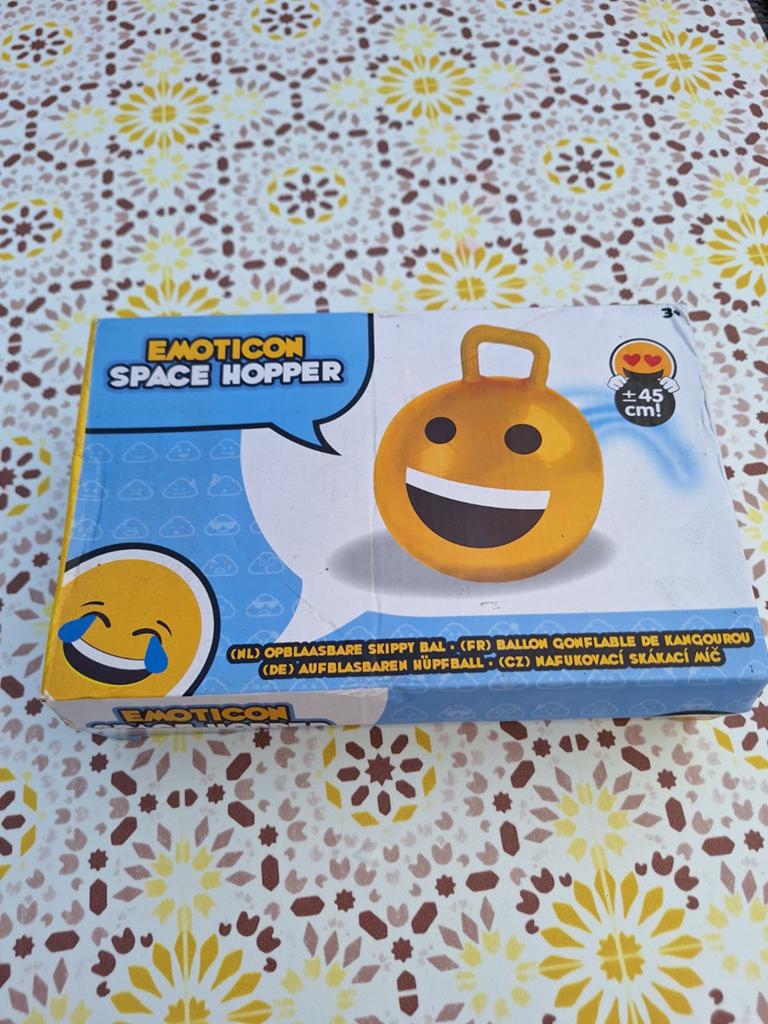 Emoticon Space Hopper Skippybal - Nieuw in doos, Ophalen of Verzenden, Nieuw