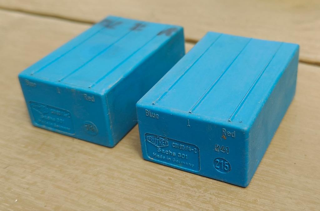 2 Originele Prufrex CDI Blauw  Sachs 301 Spartamet 701 215, Ophalen of Verzenden, Gebruikt, Spartamet