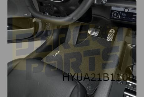 Hyundai Ioniq 6 3/23- mattenset (3x) velours tekst IONIQ ORI, -, Verzenden, -, Nieuw
