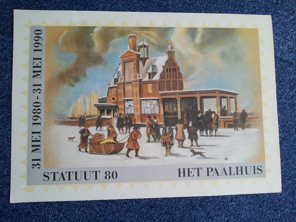 Het Paalhuis Amsterdam - Filatelistenvereniging Statuut 80, Ophalen of Verzenden, Overige typen