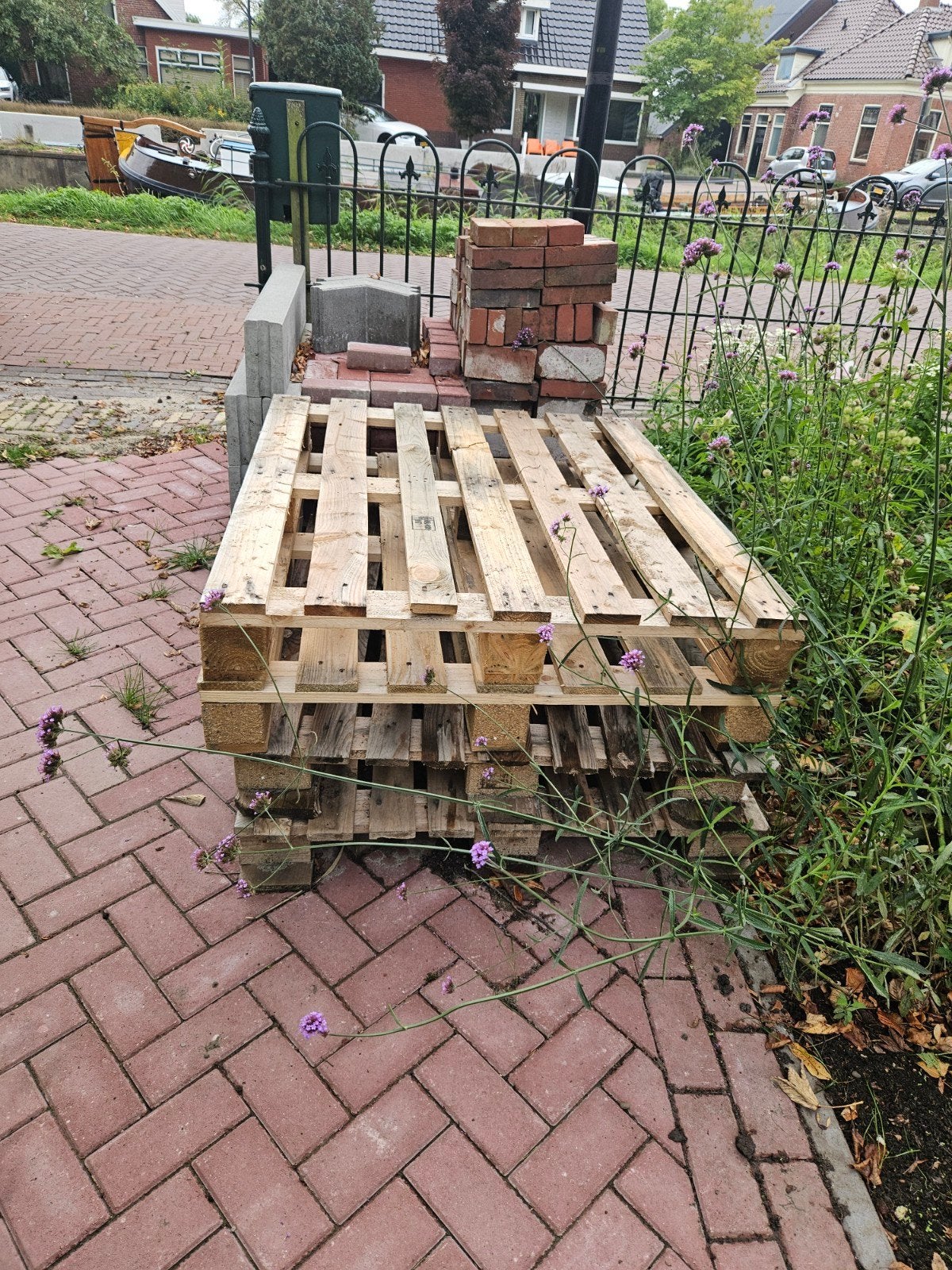 Gratis af te halen: 10 pallets (ook deel mogelijk), Ophalen