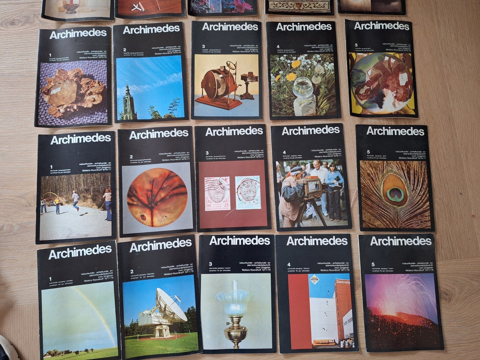 Archimedes Tijdschriften - Jaargangen 11, 12, 13, 14, Ophalen of Verzenden, Gelezen, Wetenschap en Natuur