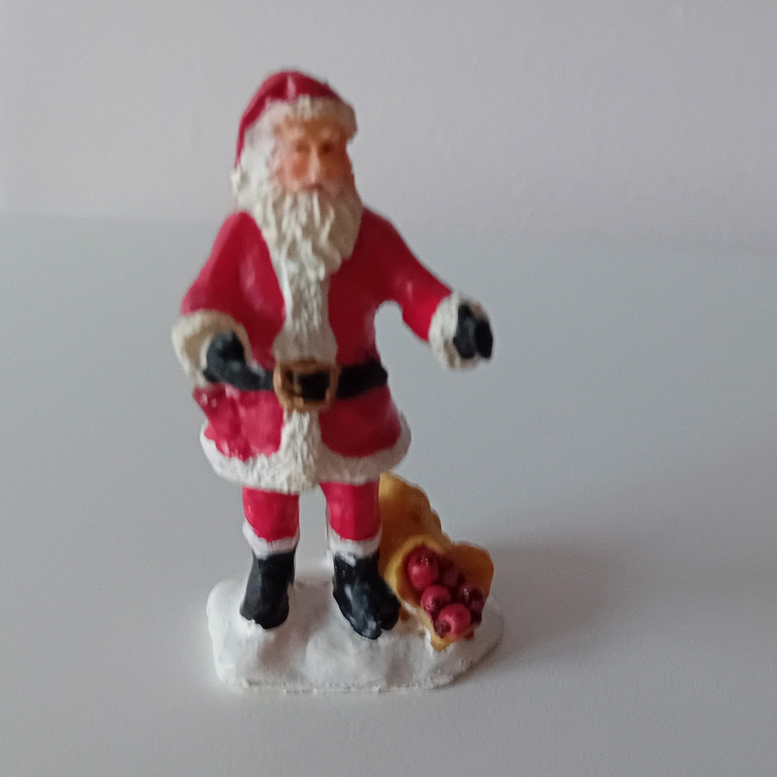 Kerstman nr 4 , Kerstfiguur Kerstdorp, Ophalen of Verzenden